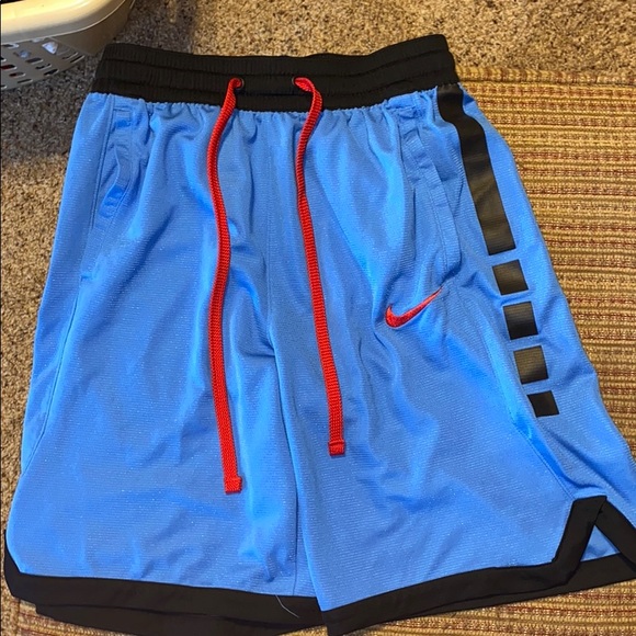 Nike Other - Nike elite blue basketball shorts